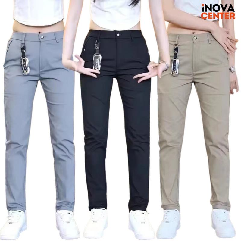 Calça Social Feminina Confort® [COMPRE 1 LEVE 3] + BRINDE EXCLUSIVO