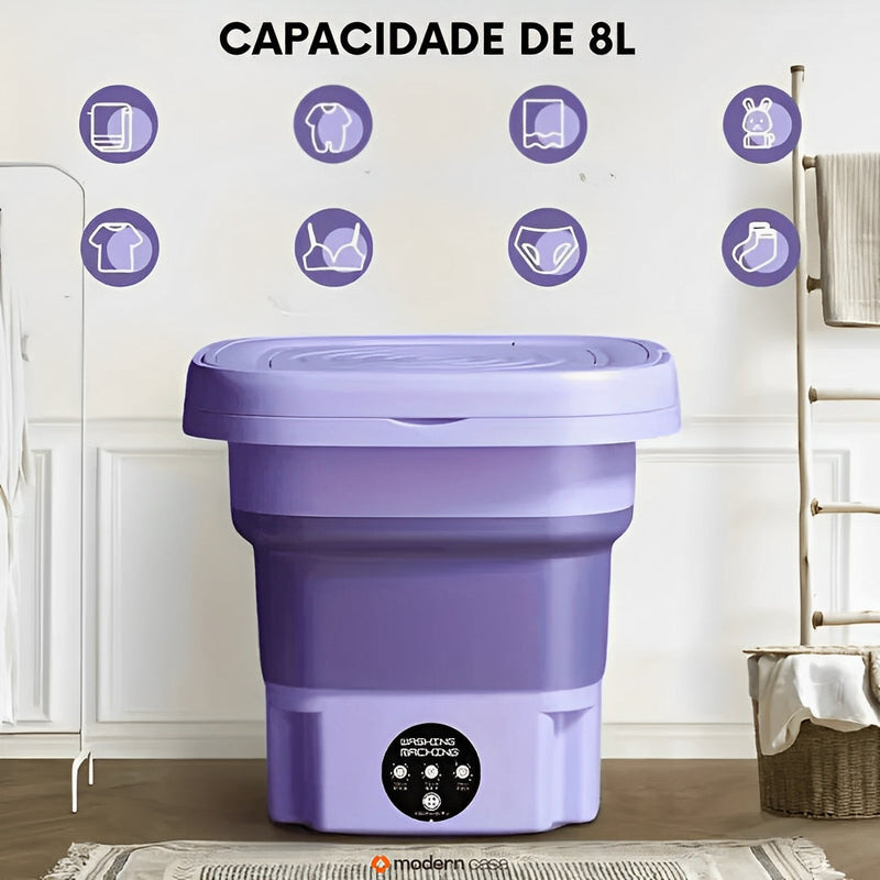Mini Máquina de Lavar - Lavadora & Centrífuga