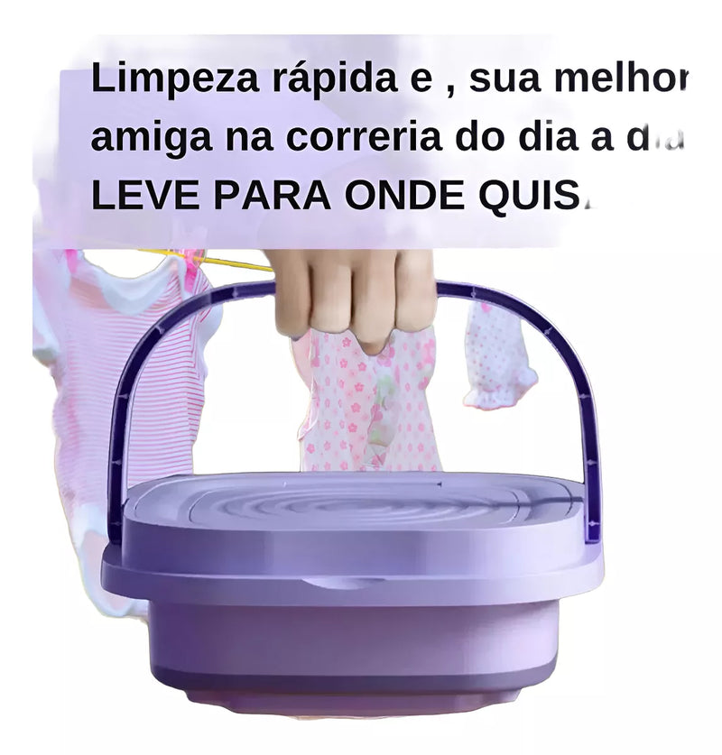 Mini Máquina de Lavar - Lavadora & Centrífuga