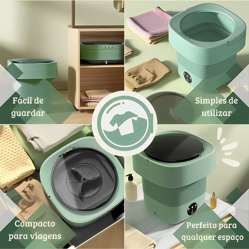 Mini Máquina de Lavar - Lavadora & Centrífuga