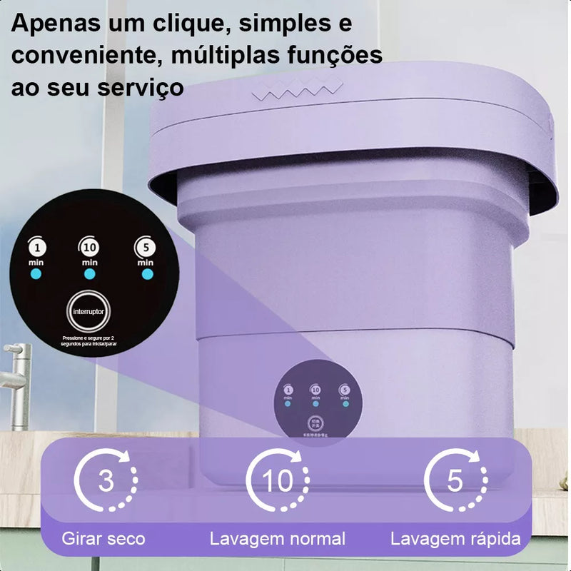 Mini Máquina de Lavar - Lavadora & Centrífuga