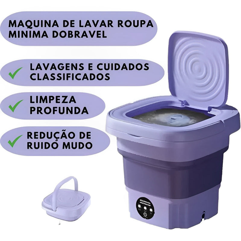 Mini Máquina de Lavar - Lavadora & Centrífuga