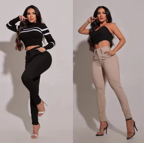 KIT 2 Calças Jeans Ultra Modeladoras - A Escolha das Famosas